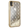 Чехол Guess 4G Peony Liquid Glitter для iPhone XR Gold (GUHCI61PEOLGGO)