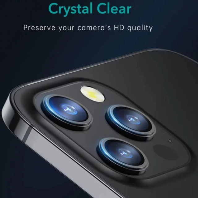 Защитное стекло ESR для камеры iPhone 12 Pro Max Camera Lens (2 pack) Black (4894240122617)