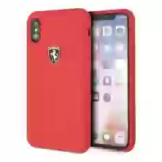 Чехол Ferrari для iPhone X | XS Silicone Off Track Red (FEOSIHCPXRE)