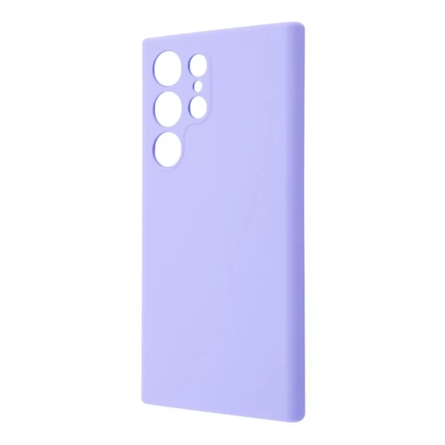 Чохол WAVE Full Silicone Cover для Samsung Galaxy S23 Ultra Light Purple (2001000625307)