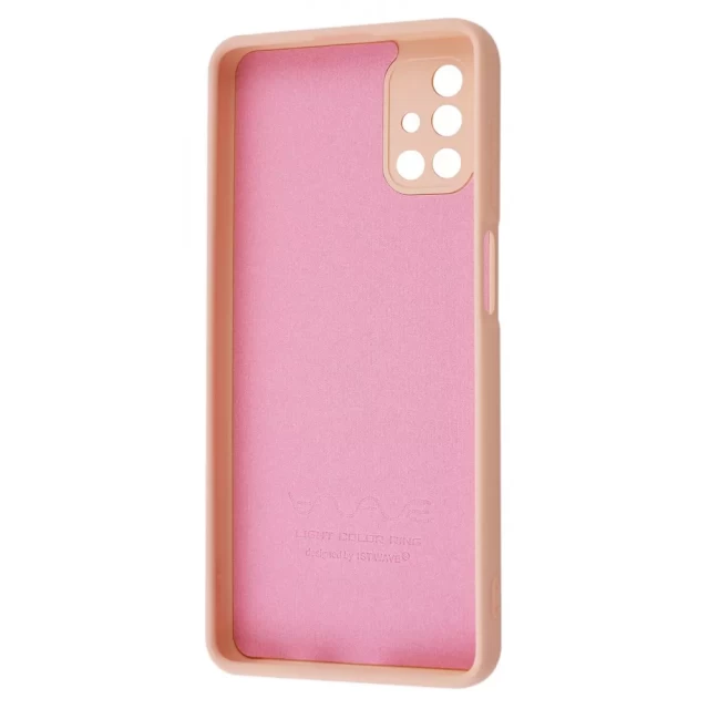 Чохол WAVE Light Color Ring для Samsung Galaxy M51 (M515F) Pink Sand (2001000348640)