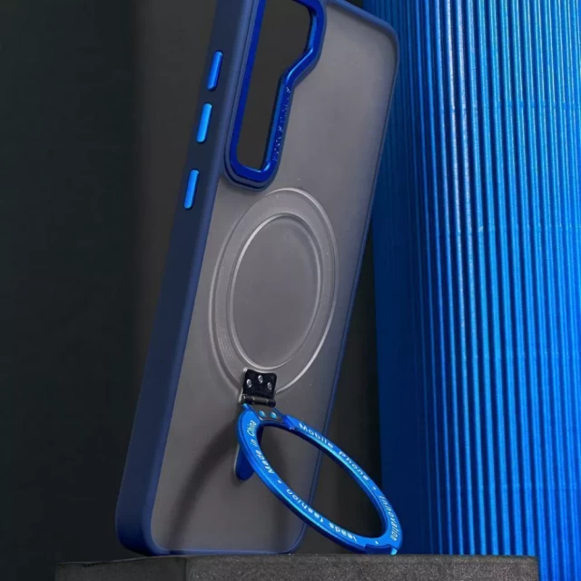 Чехол WAVE Attraction Case для Samsung Galaxy S23 Plus Blue with MagSafe (2001001044060)