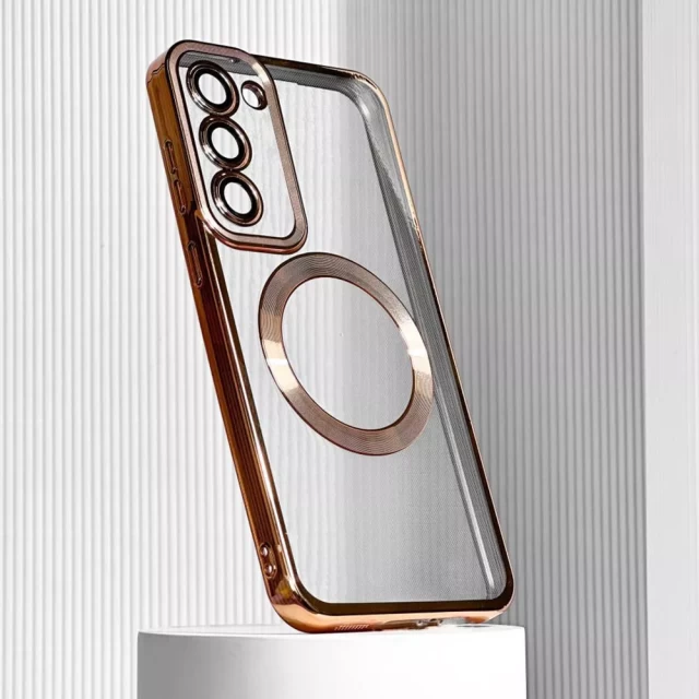 Чехол WAVE Metal Color Case для Samsung Galaxy S23 Silver with MagSafe (2001001044206)