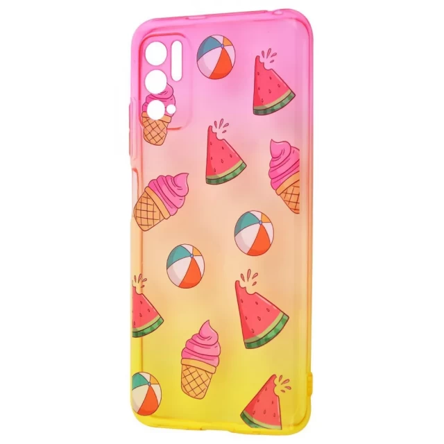 Чохол WAVE Sweet & Acid Case для Xiaomi Redmi Note 10 5G | Poco M3 Pro Red Yellow Watermelon (2001000373888)