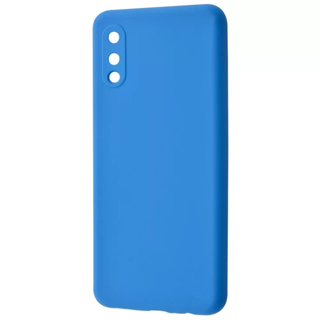 Чохол WAVE Full Silicone Cover для Samsung Galaxy A02 (A022F) Blue (2001000358571)