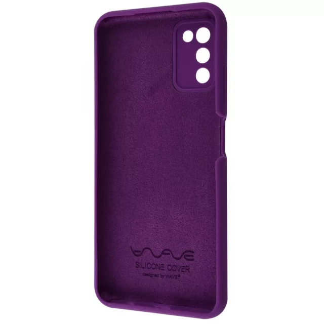 Чохол WAVE Full Silicone Cover для Samsung Galaxy A03s (A037F) Light Purple (2001000443031)