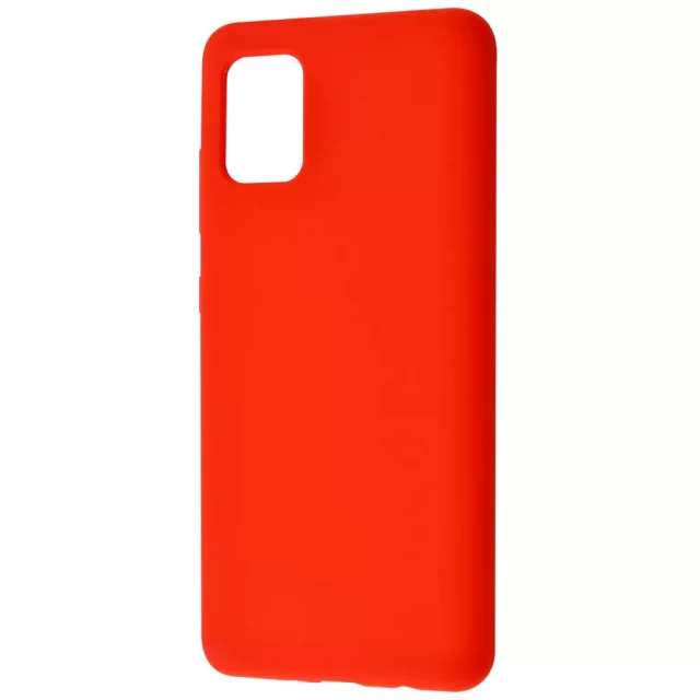 Чохол WAVE Full Silicone Cover для Samsung Galaxy A51 (A515F) Red (2001000166602)