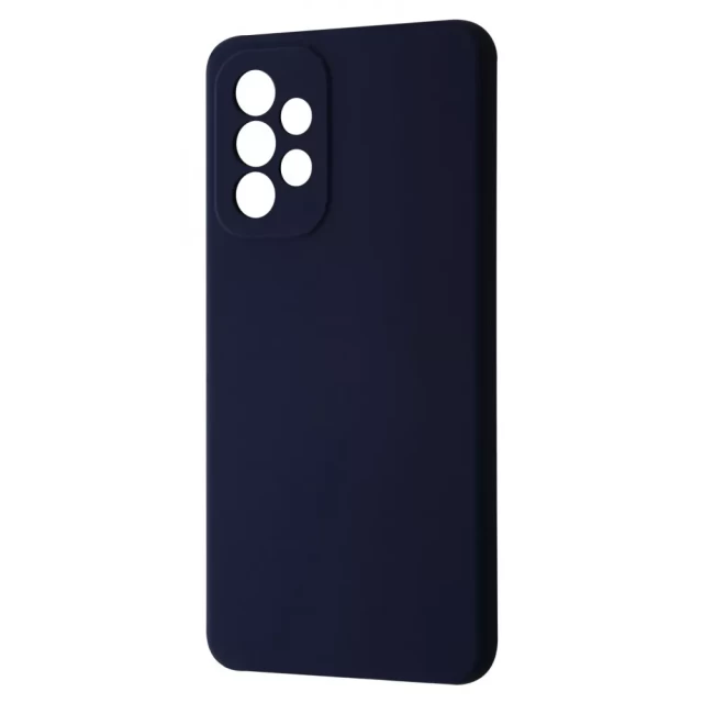 Чехол WAVE Full Silicone Cover для Samsung Galaxy A73 Midnight Blue (2001000515356)