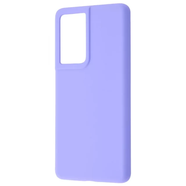 Чохол WAVE Full Silicone Cover для Samsung Galaxy S21 Ultra (G998B) Light Purple (2001000319299)