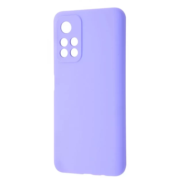Чехол WAVE Full Silicone Cover для Xiaomi Poco M4 Pro 5G | Redmi Note 11 5G | Note 11T 5G Light Purple (2001000469192)