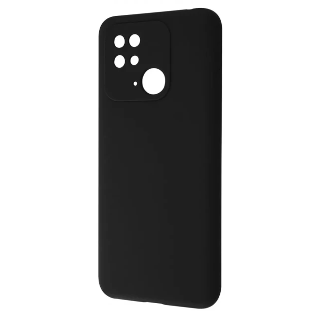 Чохол WAVE Full Silicone Cover для Xiaomi Redmi 10C Black (2001000535927)