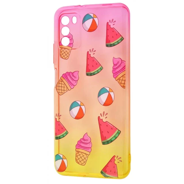 Чохол WAVE Sweet & Acid Case для Xiaomi Poco M3 Red Yellow Watermelon (2001000373468)