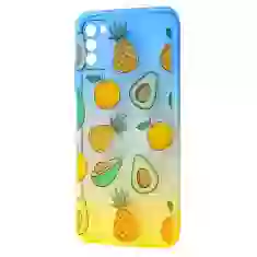 Чехол WAVE Sweet & Acid Case для Xiaomi Poco M3 Blue Yellow Avocado (2001000393985)