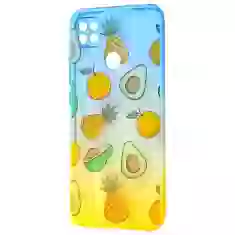 Чохол WAVE Sweet & Acid Case для Xiaomi Redmi Note 9 Blue Yellow Avocado (2001000399239)