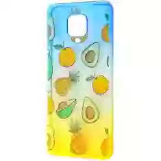 Чехол WAVE Sweet & Acid Case для Xiaomi Redmi Note 9S | Note 9 Pro Blue Yellow Avocado (2001000399253)