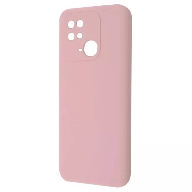 Чохол WAVE Full Silicone Cover для Xiaomi Redmi 10C Pink Sand (2001000535965)