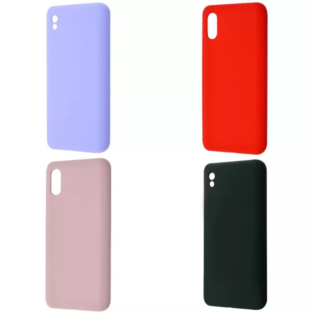 Чохол WAVE Full Silicone Cover для Xiaomi Redmi 9A Pink Sand (2001000240623)