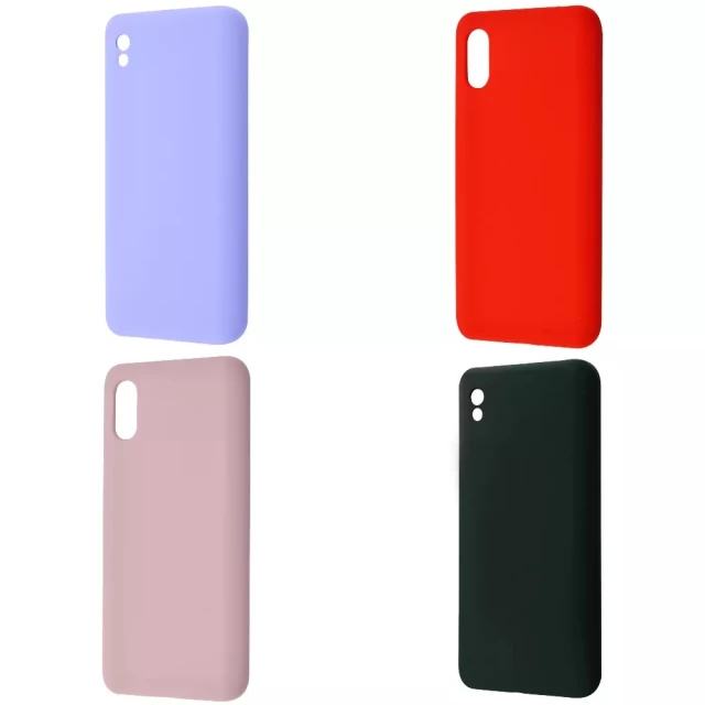 Чехол WAVE Full Silicone Cover для Xiaomi Redmi 9A Pink Sand (2001000240623)