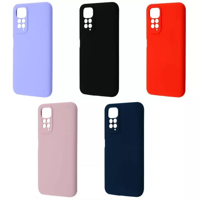 Чехол WAVE Full Silicone Cover для Xiaomi Redmi Note 11 4G | Redmi Note 11S Midnight Blue (2001000536023)