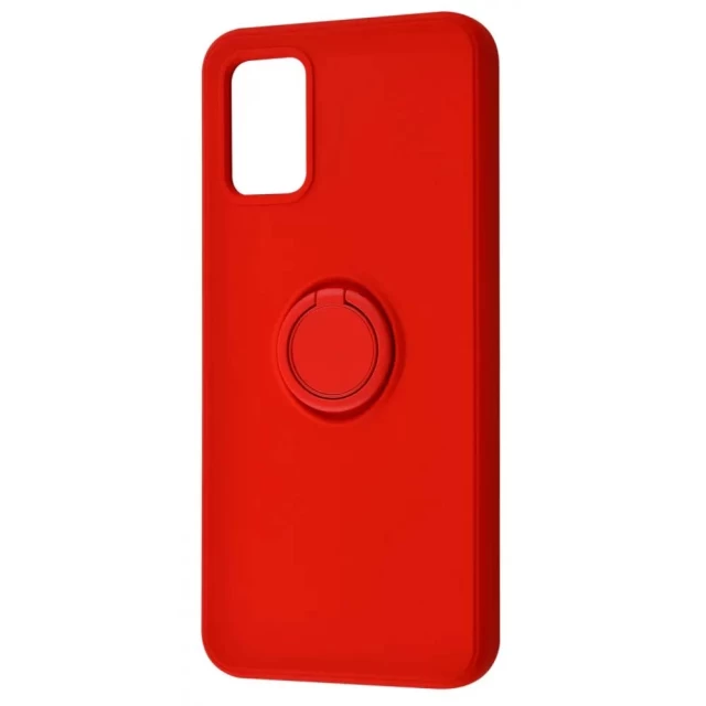 Чохол WAVE Light Color Ring для Samsung Galaxy A02s (A025F) Red (2001000348503)