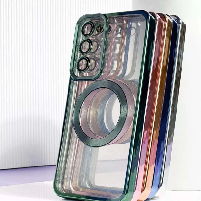 Чохол WAVE Metal Color Case для Samsung Galaxy S23 Rose Gold with MagSafe (2001001044190)