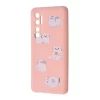 Чехол WAVE Fancy Case для Xiaomi Mi Note 10 Lite Fluffy Cats Pink Sand (2001000279500)