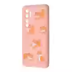 Чохол WAVE Fancy Case для Xiaomi Mi Note 10 Lite Playful Cat Pink Sand (2001000279548)