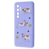 Чохол WAVE Fancy Case для Xiaomi Mi Note 10 Lite Playful Dog Light Purple (2001000279555)