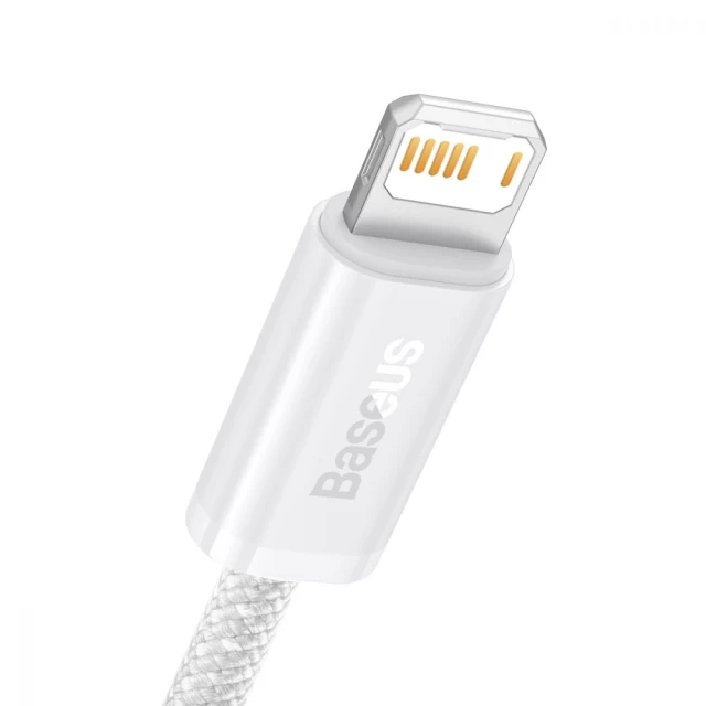 Кабель Baseus Dynamic Series Fast Charging USB-A to Lightning 1m White (CALD000402)