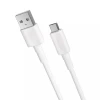 Кабель Proove Small Silicone USB-A to Micro USB 1m White (6900111991034)