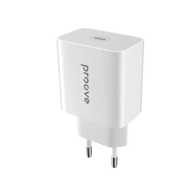 Мережевий зарядний пристрій Proove Mocan QC 20W USB-C White (WCMN20010002)