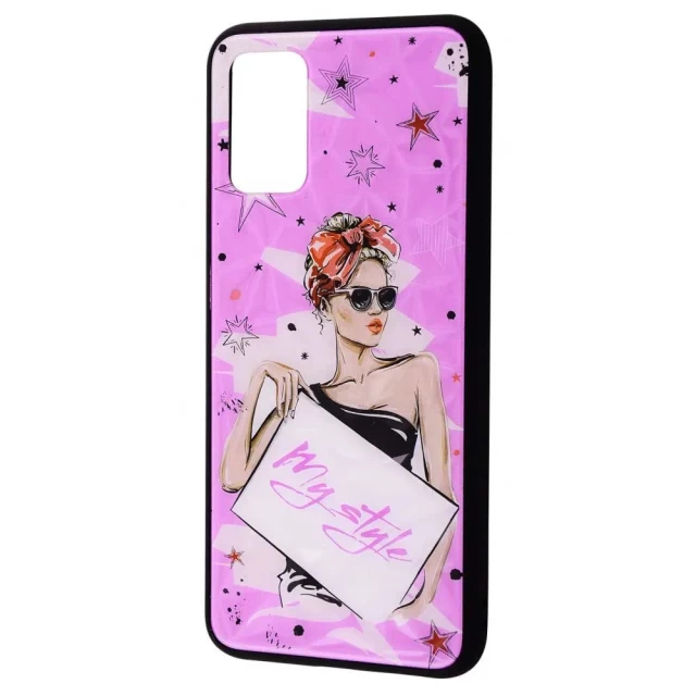 Чехол WAVE Perfomance Case для Samsung Galaxy A03s (A037F) Creative Girlfriend (2001000452729)