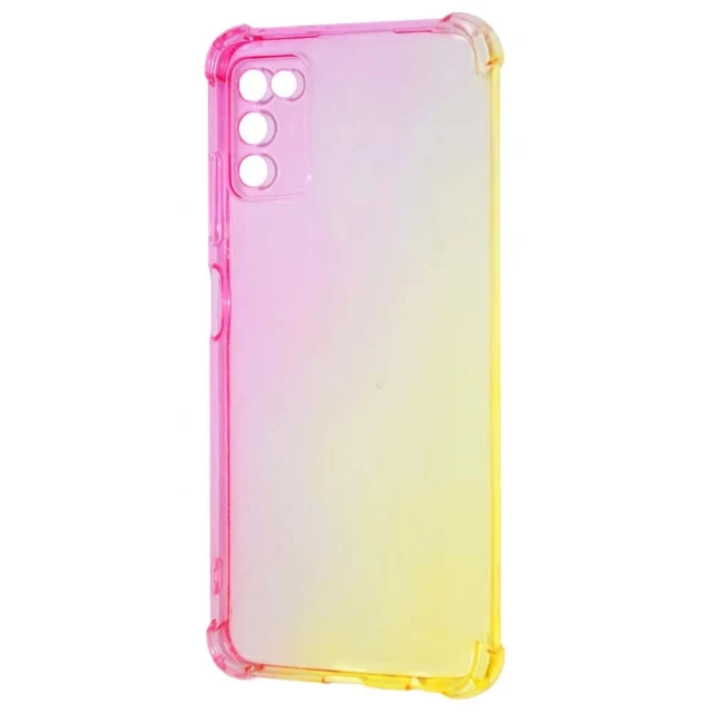 Чехол WAVE Shine Case для Samsung Galaxy A03s (A037F) Pink Yellow (2001000511402)