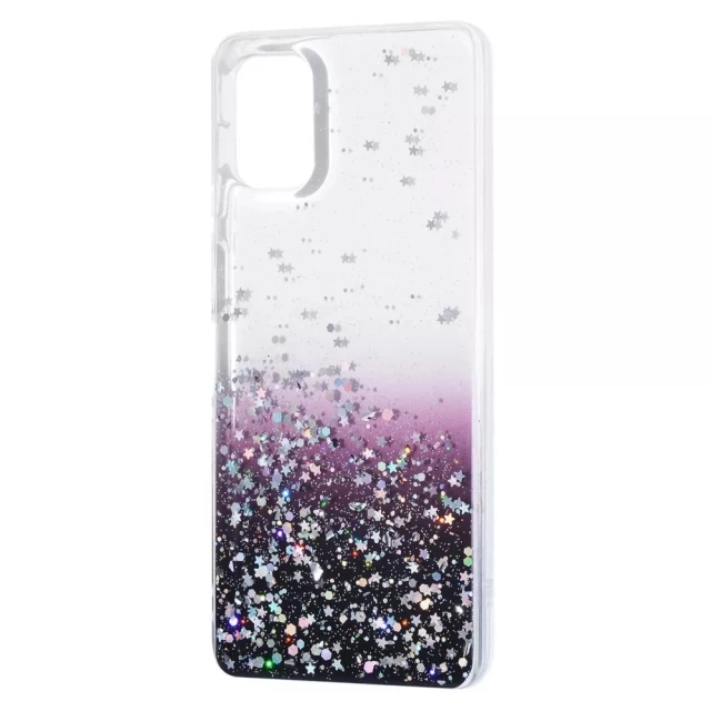 Чехол WAVE Confetti Case для Samsung Galaxy M51 (M515F) White Dark Purple (2001000335169)