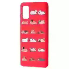 Чохол WAVE Fancy Case для Samsung Galaxy A41 (A415F) Sleeping Dogs Red (2001000259090)