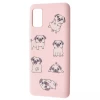 Чехол WAVE Fancy Case для Samsung Galaxy A41 (A415F) Pug Pink Sand (2001000259076)