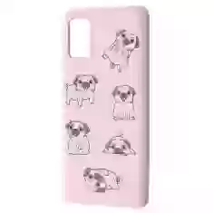 Чохол WAVE Fancy Case для Samsung Galaxy A41 (A415F) Pug Pink Sand (2001000259076)