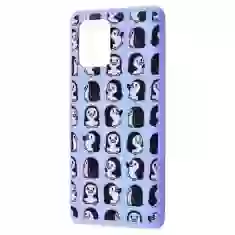Чехол WAVE Fancy Case для Samsung Galaxy S10 Lite (G770F) Penguins Light Purple (2001000280049)