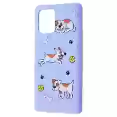 Чехол WAVE Fancy Case для Samsung Galaxy S10 Lite (G770F) Playful Dog Light Purple (2001000280056)