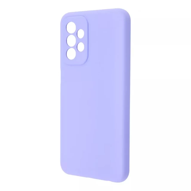 Чохол WAVE Full Silicone Cover для Samsung Galaxy A23 (A235F) Light Purple (2001000550418)