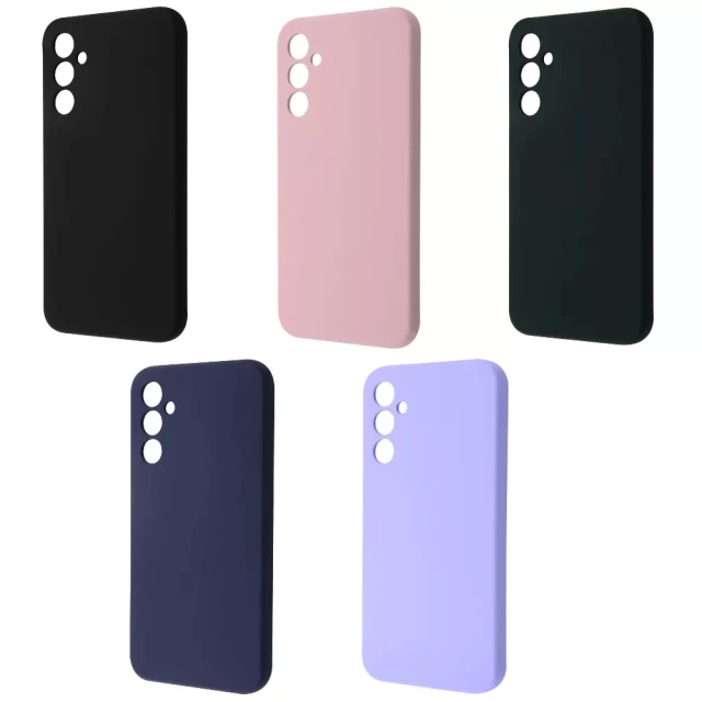 Чохол WAVE Full Silicone Cover для Samsung Galaxy A34 Midnight Blue (2001000844555)