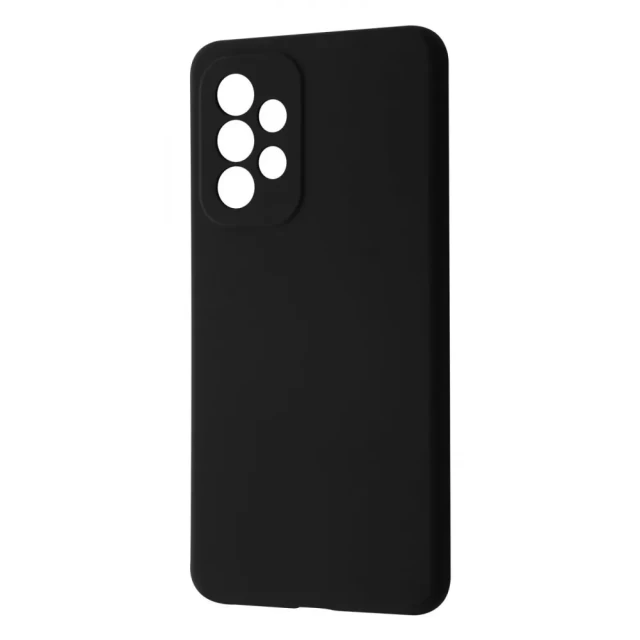 Чехол WAVE Full Silicone Cover для Samsung Galaxy A53 (A536B) Black (2001000515240)