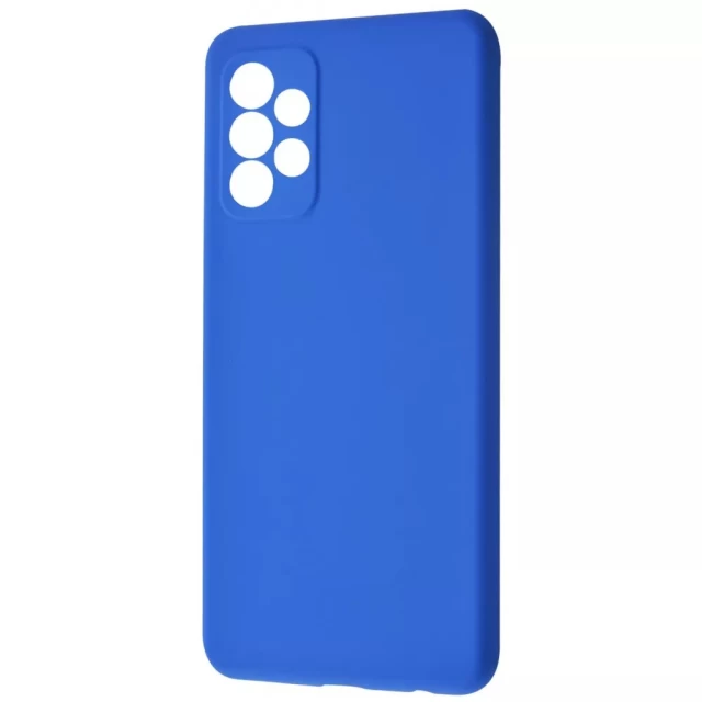 Чехол WAVE Full Silicone Cover для Samsung Galaxy A72 (A725F) Blue (2001000323913)