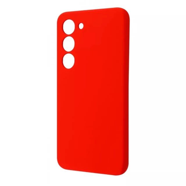Чехол WAVE Full Silicone Cover для Samsung Galaxy S23 Red (2001000625208)