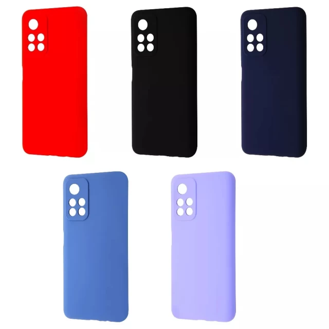 Чехол WAVE Full Silicone Cover для Xiaomi Poco M4 Pro 5G | Redmi Note 11 5G | Note 11T 5G Red (2001000499267)