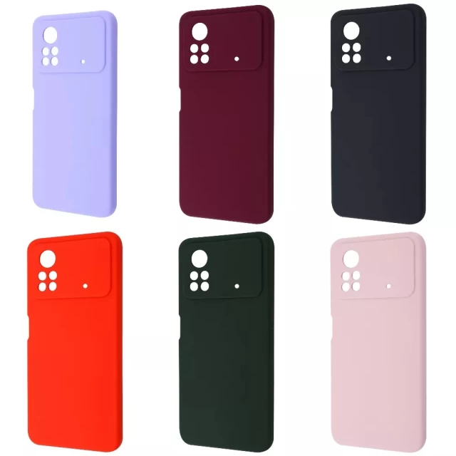 Чохол WAVE Full Silicone Cover для Xiaomi Poco X4 Pro 5G Black (2001000535859)