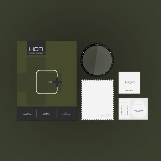Защитное стекло Hofi Hybrid Pro+ для Huawei Watch 4 Pro 48mm Black (9490713935637)