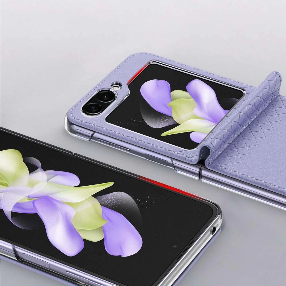 Чехол-книжка Dux Ducis Bril для Galaxy Flip5 (F731) 5G Purple  (6934913026687) - купить по цене 709 ₴ в Киеве / Украине. Оригинальный  товар с гарантией качества.