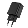 Мережевий зарядний пристрій Tech-Protect 30W USB-C | USB-A Black (9490713935187)