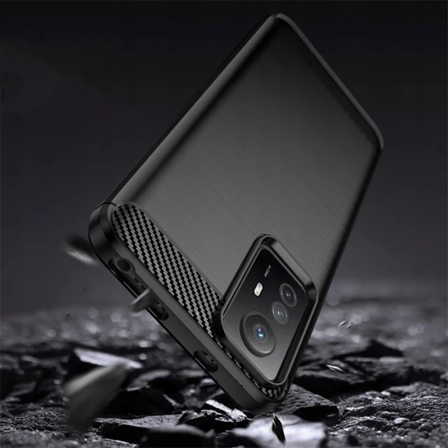 Чехол Tech-Protect TpuCarbon для Xiaomi Redmi Note 12s Black (9490713936290)